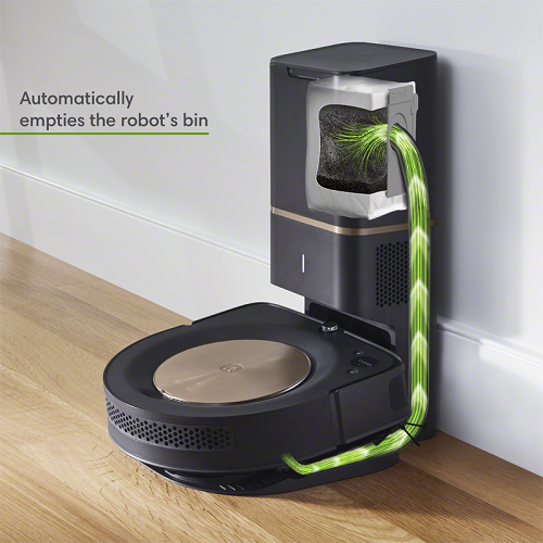 Roomba® S9+ Self-Emptying Robot Vacuum Cleaner with Clean Base