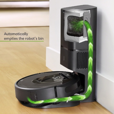 Roomba® i7+ Self-Emptying Robot Vacuum Cleaner with Clean Base